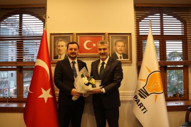 Ak Parti İl Başkanı Sezgin Mumcu’yu Ziyaret Ettik