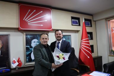 Chp İl Başkanı Mustafa Bak’ı Ziyaret Ettik