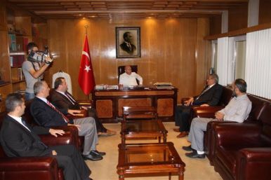 Yönetim Kurulu' Nun Trabzon Valisi Sn.Dr.Recep Kızılcık' A Ziyareti