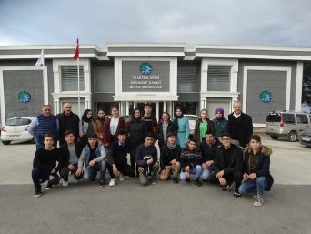 Çarşıbaşı Anadolu Lisesi Arsin Osb’yi Ziyaret Etti