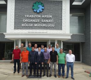 Arsin Osb’ Den Kaymakam Güven’e Veda Kahvaltısı Ve Plaket Töreni