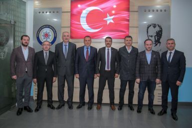 Arsin Osb’den Trabzon İl Emniyet Müdürü Metin Alper’e Hoş Geldin Ziyareti