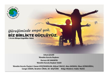 3 Aralık Dünya Engelliler Günü