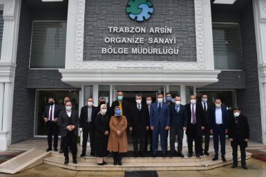 Ak Parti Trabzon İl Başkanı Dr. Sezgin Mumcu, Trabzon Arsin Osb’yi Ziyaret Etti