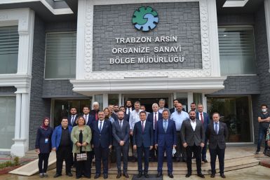 Deva Partisi Genel Başkanı Ali Babacan’dan Arsin Osb’ye Ziyaret