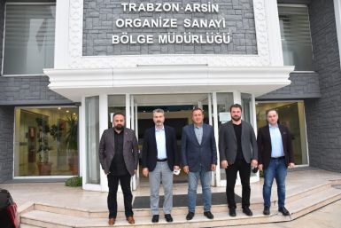 Ak Parti Trabzon İl Başkanı Dr. Sezgin Mumcu Trabzon Arsin Osb’de