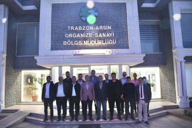 Ak Parti Trabzon Milletvekili Salih Cora Trabzon Arsin Osb’yi Ziyaret Etti