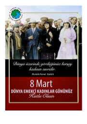 Dünya Kadinlar Günü