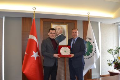 Hayrat Kaymakamı Orçun Cüneyt Zor Trabzon Arsin Osb’yi Ziyaret Etti.