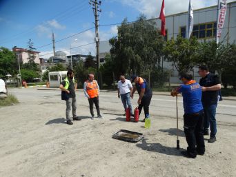 Trabzon Arsin Osb’de Yangın Tatbikatı Yapıldı