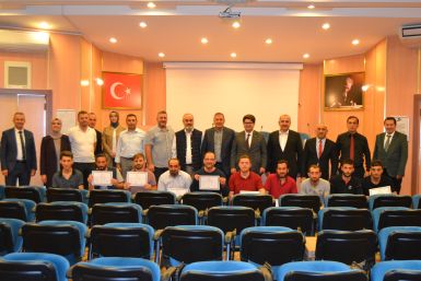Mesem Ustalık Telafi Eğitim Programında Ustalık Belgeleri Sahiplerini Buldu.
