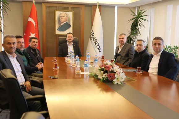 BURHANETTIN AYAN’DAN TRABZON ARSIN OSB’YE ZIYARET