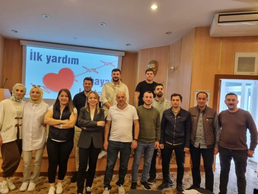 İLKYARDIM EĞİTİMLERİMİZ TAMAMLANDI