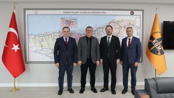 KARAYOLLARI 10. BÖLGE MÜDÜRÜ MEHMET AŞIK’A ZIYARET