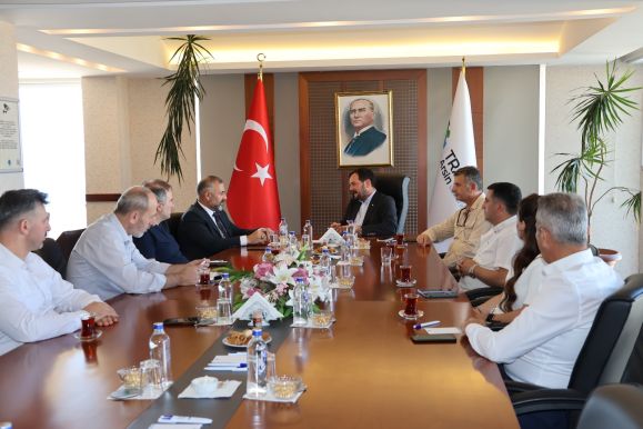 ARSİN BELEDİYE BAŞKANI BİLGİN’DEN ZİYARET