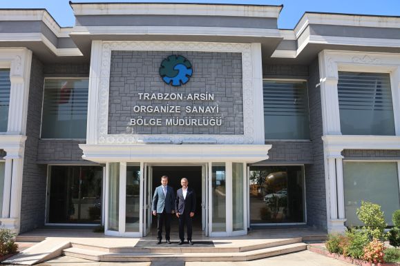 KOSGEB TRABZON İL MÜDÜRÜ DEMİRCİ’Yİ MİSAFİR ETTİK