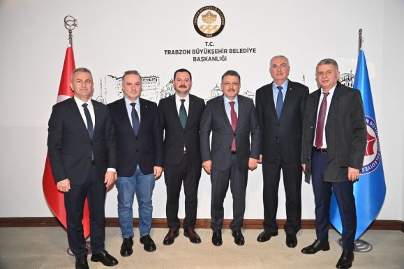 TRABZON BÜYÜKŞEHİR BELEDİYE BAŞKANI GENÇ’E ZİYARET