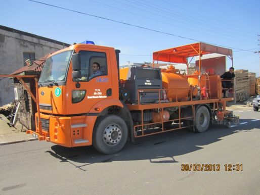 YOL ÇIZGI ÇALIŞMASI