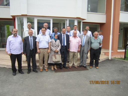 ÇEVRE VE ŞEHIRCILIK BAKAN YARDIMCISI MUHAMMET BALTA BÖLGEMIZI ZIYARET ETTI