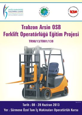 FORKLİFT EĞİTİMİ DEVAM  EDİYOR