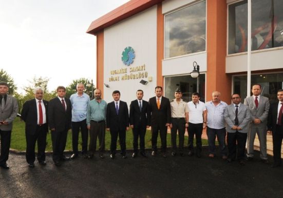 TRABZON VALİSİ ÖZ'ÜN OSB ZİYARETİ