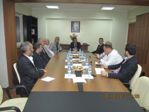 ARSİN KAYMAKAMI BAYSAL'IN OSB ZİYARETİ