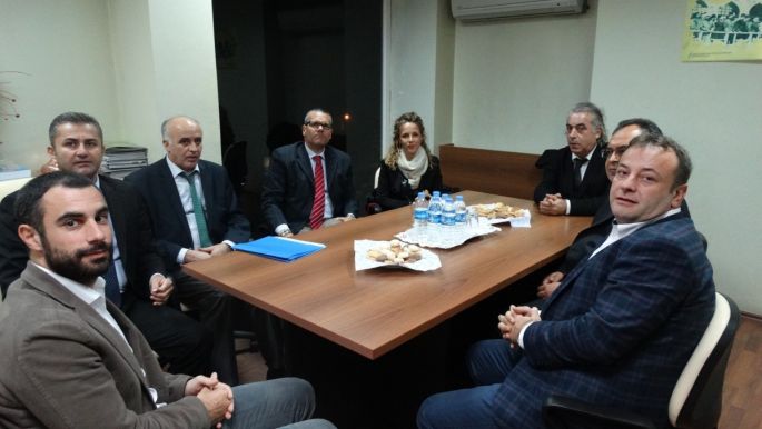 İTALYA HEYETINDEN ARSIN OSB' YE ZIYARET