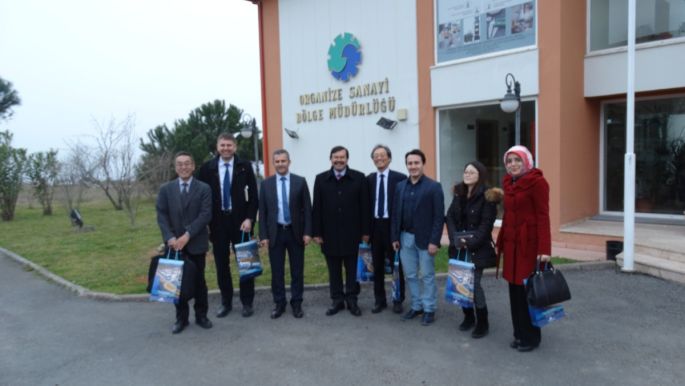 JAPON DIŞ TİCARET TEŞKİLATININ ARSİN OSB ZİYARETİ