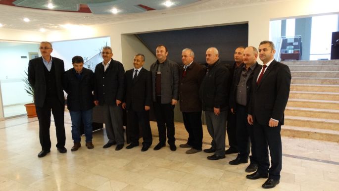 AK PARTİ TRABZON MİLLETVEKİLİ ADAY ADAYI PROF. DR. NİHAT TOSUN' UN ARSİN OSB ZİYARETİ