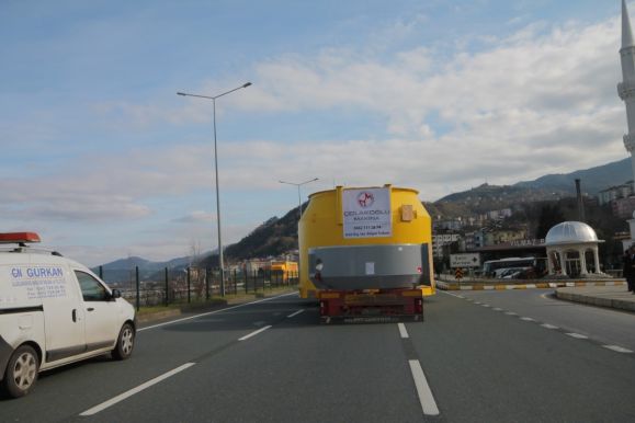 TRABZON'DAN DÜNYAYA MADEN TANK VE EKİPMANLARI İHRACATI
