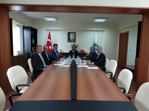 BEŞİKDÜZÜ VE VAKFIKEBİR KAYMAKAMLARININ ARSİN OSB ZİYARETİ