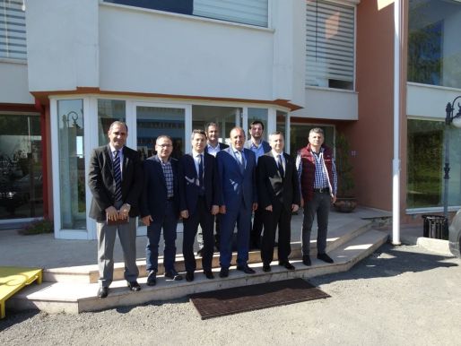 VERGİ DAİRESİ BAŞKANLIĞINDAN, ARSİN OSB YÖNETİMİNE ZİYARET