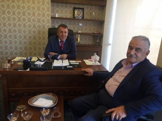 AVRASYA ÜNIVERSITESI MÜTEVELLI HEYET BAŞKANI ÖMER YILDIZ, BÖLGEMIZI ZIYARET ETTI.