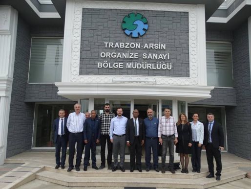 GÜNEY AFRIKA BÜYÜKELÇILIĞI ARSIN OSB’YI ZIYARET ETTI