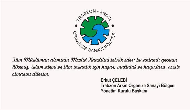 MEVLID KANDILINIZ MÜBAREK OLSUN