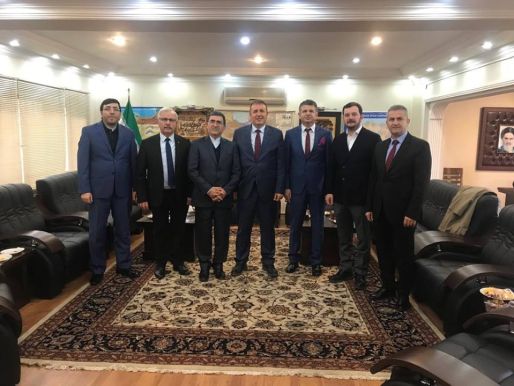 ARSİN OSB’DEN İRAN TRABZON BAŞKONSOLUĞUNA İADEYİ ZİYARET