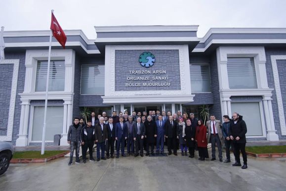 AK PARTİ HEYETİNDEN TRABZON ARSİN OSB’ YE ZİYARET