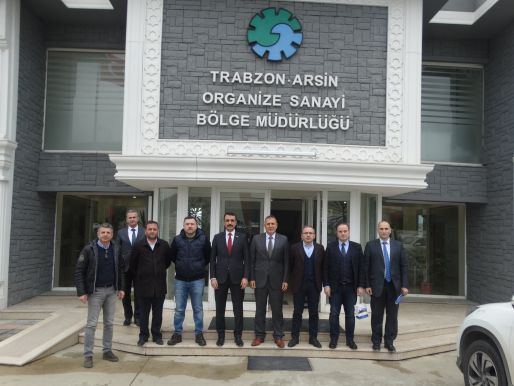 SGK İL MÜDÜRÜ ERDEM AKBAY’DAN ARSIN OSB’YE ZIYARET