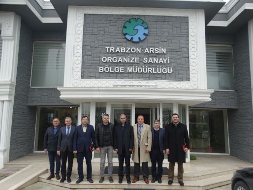İRAN TRABZON BAŞKONSOLOSLUĞUNDAN ARSIN OSB’YE ZIYARET