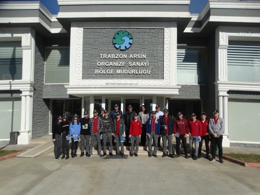 AKÇAABAT ANADOLU LİSESİ BİLİM-FEN VE TEKNOLOJİ KULÜBÜ ARSİN OSB’DE