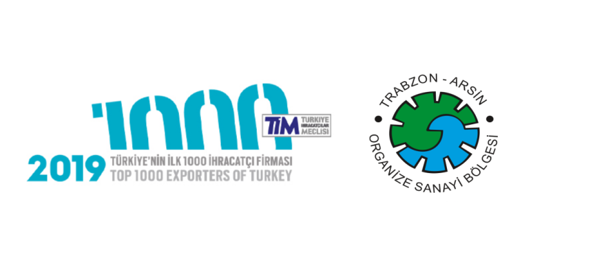 TÜRKİYENİN İLK 1000 İHRACATÇI FİRMASI ARASINDA TRABZON ARSİN OSB’DEN 3 FİRMA YER ALDI
