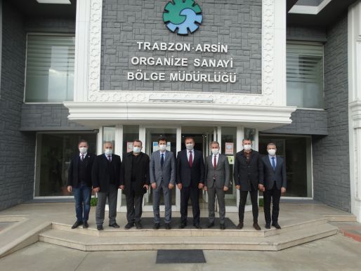 TRABZON VERGİ DAİRESİ BAŞKANI AHMET GÜNÇAVDI TRABZON ARSİN OSB’Yİ ZİYARET ETTİ