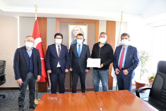 İL SAĞLIK MÜDÜRLÜĞÜNDEN TRABZON ARSIN OSB’YE TEŞEKKÜR BELGESI