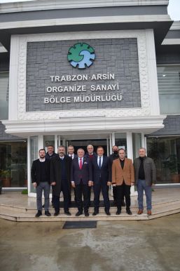 İYİ PARTI TRABZON MILLETVEKILI HÜSEYIN ÖRS TRABZON ARSIN OSB’DE