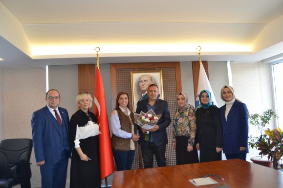 ARSIN OSB ÜRETEN ELLER KADIN GIRIŞIMI VE ÜRETIM KOOPERATIFI ILE ARSIN OSB, İSTIŞARE TOPLANTISINDA BULUŞTU