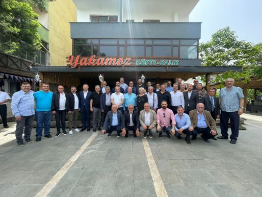 İŞ GEZİSİ SONRASI TRABZONLU SANAYİCİLER KAHVALTI ORGANİZASYONUNDA BULUŞTU