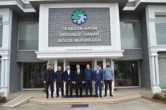TRABZON AK PARTI İL BAŞKANLIĞI’NDAN TRABZON ARSIN OSB’YE HAYIRLI OLSUN ZIYARETI