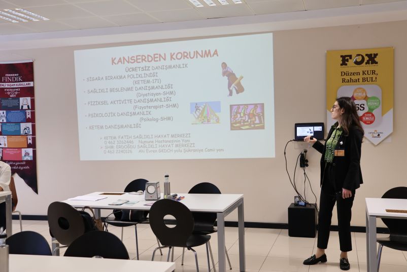 Kanser Farkındalık Eğitimi Gerçekleştirdik