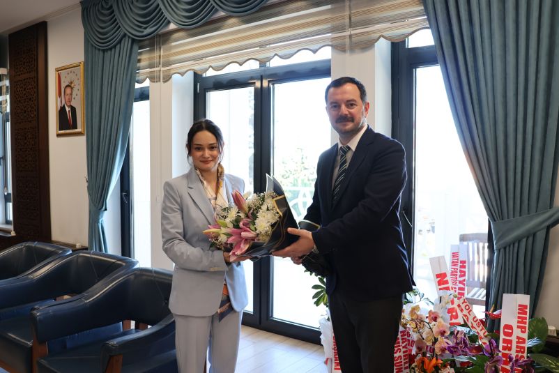 Arsin Kaymakamı Sayın Şule Demirtaş’ı Ziyaret Ettik