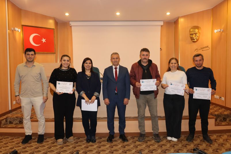 “ÜRETİM YÖNETİMİ” EĞİTİMİ GERÇEKLEŞTİRDİK